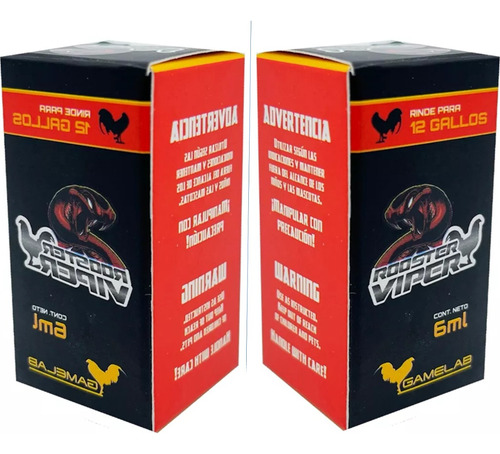 Rooster Viper 6ml++ Rooster Viper 6ml ++ Regalo