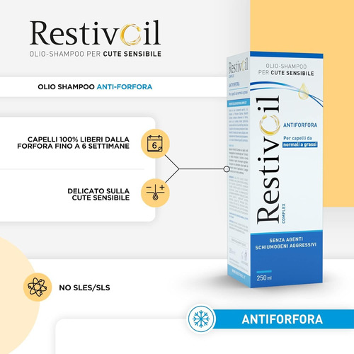 Shampoo Per Capelli Antiforfora Complex Olio Shampoo Anti Fo