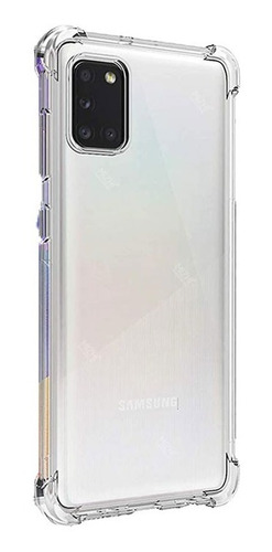 Kit Capa Anti Impacto Samsung Galaxy A31 + Pelicula Vidro