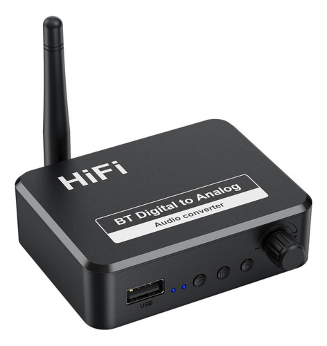 ... Transmisor Bluetooth 5.1 Receptor Entrada Aux / Óptica /