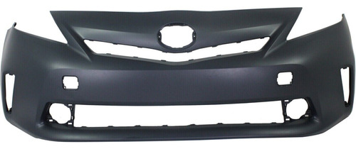 Front Bumper Cover For 2012-2014 Toyota Prius V W/ Halog Vvd