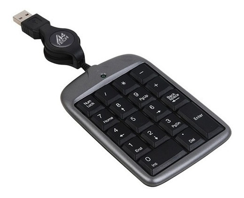 Teclado Numérico Usb Cable Retráctil