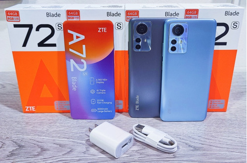 Zte Blade A72s 64gb , 4gb De Ram Nuevo Con Su Caja Y Sus Acc