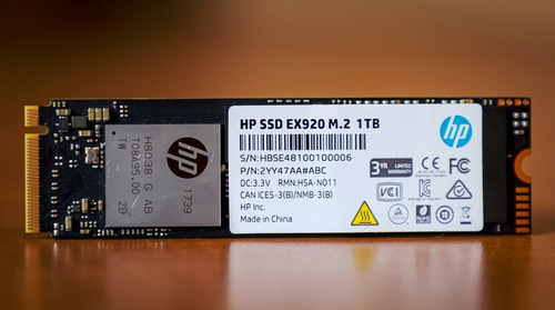 Ssd Hp Ex920 M.2 1tb Pcie 3.0 X4 Nvme - Caja Cerrada