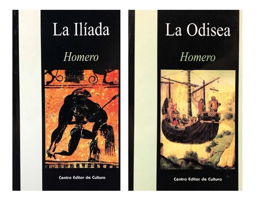 Ilíada / Odisea - Homero - Literatura Clásica - Cec