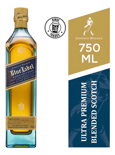 Whisky Johnnie Walker Blue Label 750ml