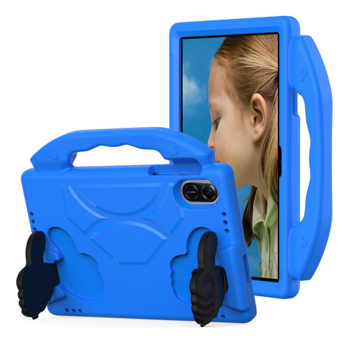 Capa Eva Com Suporte Azul Para Honor Pad X9