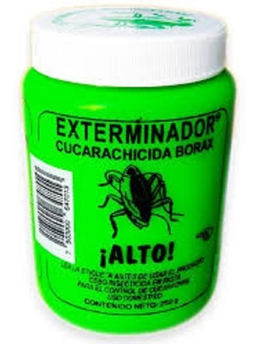 3 Piezas Exterminador De Cucarachas Borax 250gr