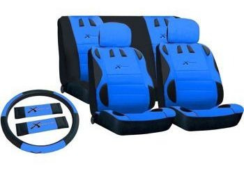 Cubre Asiento Univ. Azul Kit Tunning