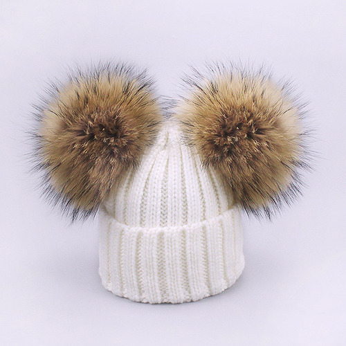 Conjunto De Gorro De Punto Para Padres E Hijos, Gorro De Pun