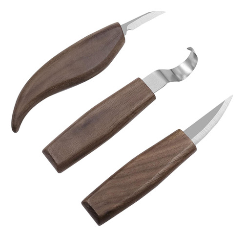 Juego De Herramientas Para Tallar Madera De 3 Uds., Cortador