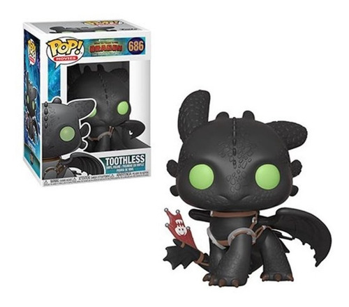 Figura de acción Toothless How to Train Your Dragon 3 36355 de Funko Pop! Movies