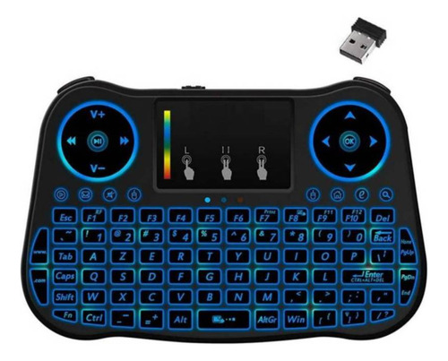 Mini Teclado Retroiluminado Modelo 2024 Pro / Comprapo