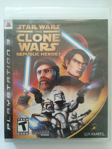 Star Wars The Clone Wars Republic Heroes Ps3 Nuevo Original