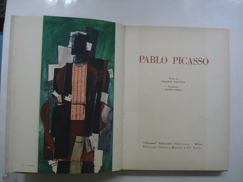 Pablo Picasso - Texte De Franco Russoli - París 1953