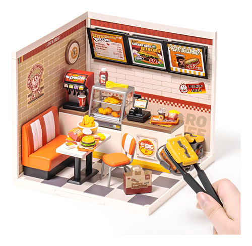 Robotime Rolife Super Creator Yumyumburgers Armable 3d Logon