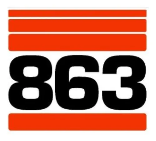 comprar Minicargador Bob Cat Kit De 863 Calcomanía 