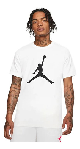 Remera Nike Jumpman De Hombre - Cj0921-100 Enjoy