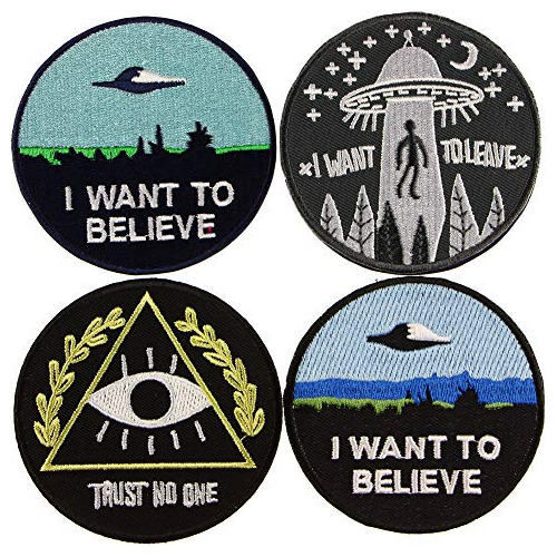 4 Parches  I Want To Believe  (quiero Creer),  Trust No...