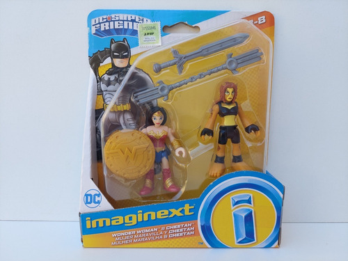 Wonder Woman & Cheetah - Dc - Imaginext Fisher-price Mattel