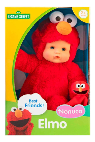 Muñeca Nenuco Plaza Sesamo Elmo