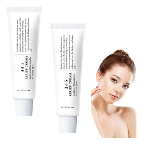 Crema 345 Coreana X2 - Reparación Y Hidratación 72h