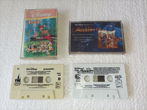 Cassettes De Música De Películas De Disney 