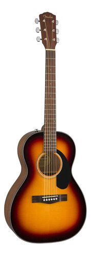 Guitarra Acústica Fender Classic Cp-60s Sunburst Diestros 