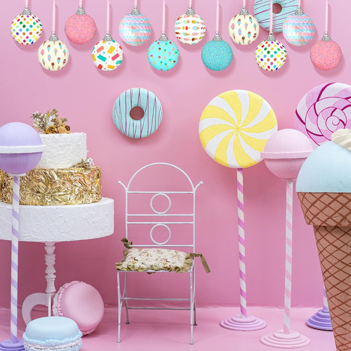 16 Adornos Colgantes Coloridos De Verano Para Colgar Helados