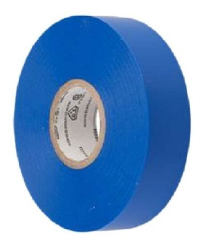 Fita Isolante Pvc 20 Metros Colorida Sibratec Cor Azul