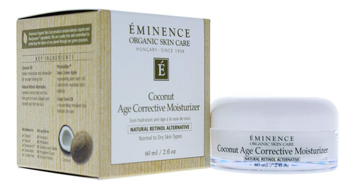 Crema Hidratante Eminence Coconut Age Corrective 60 Ml Unise