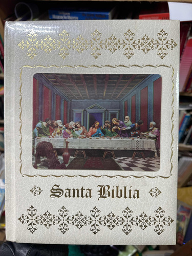 Santa Biblia Familiar Edición Marfil De Lujo Formato Grande