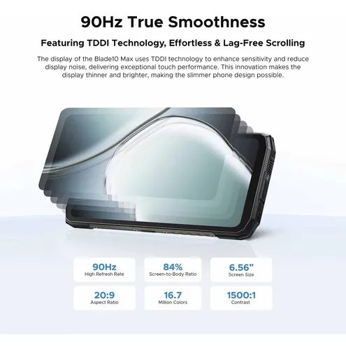 Doogee Blade 10 Max 8gb + 12gb = 20gb 256gb Dual Sim Duos