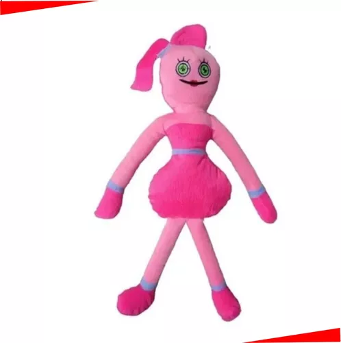 Mommy Leg Long Aranha Boneca Pelucia Rosa Huggy Wuggy