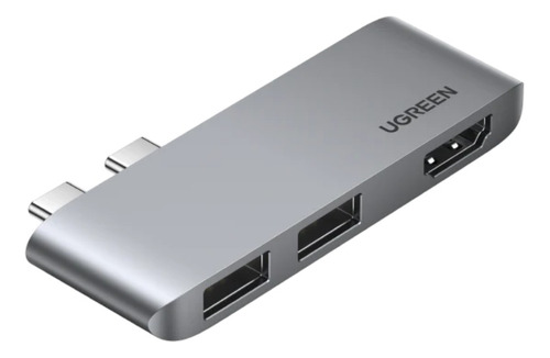 Hub Ugreen 3 En 1  Hdmi 4k Para Macbook Pro Y Air