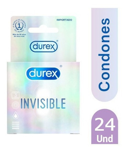 Durex Invisible X 24 Condones