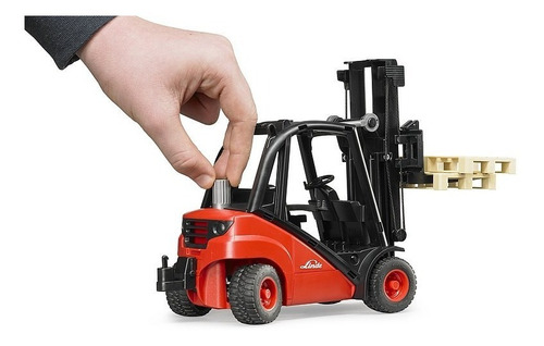Yale Linde H30d Bruder Escala 1:16 Con Pallets