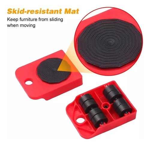 Poleas Móviles Para Mover Camas Y Objetos Pesados