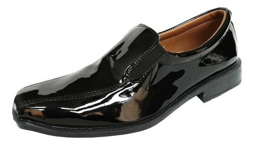 Imagen 1 de 6 de Zapatos Hombre Charol S/ Cuero Mocasin O Acordonado
