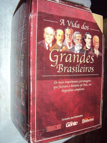 A Vida Dos Grandes Brasileiros 6 Volumes (sebo Amigo)