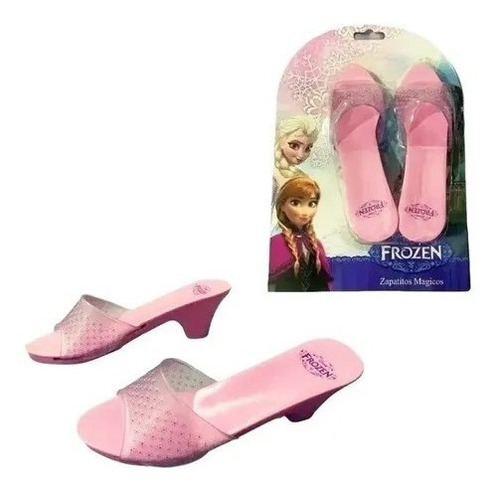 Imagen 1 de 4 de Zapato Taquito De Princesa Frozen Talle Unico Mini Play