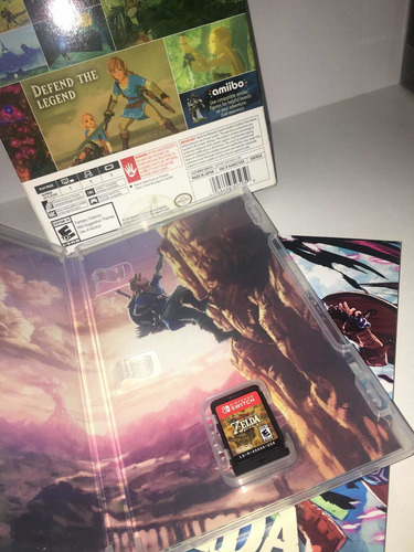 Zelda Breath Of The Wild Explorers Guide Switch E Adicionais (Usado)
