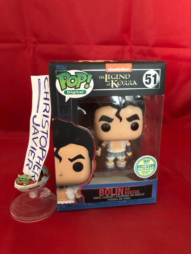 Bolin As Nuktuk - Funko Pop - Avatar Korra - Nft Exclusivo
