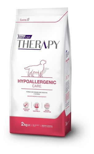 Vitalcan Therapy Hypoallergenic Canino X 2 Kg