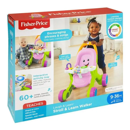 Fisher price Rie Y Aprende Carriola Camina Conmigo Env o gratis