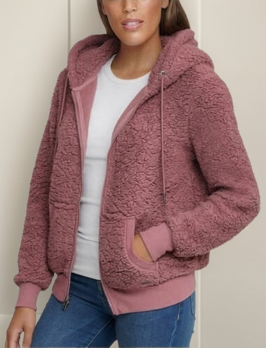 Chaqueta De Mujer Con Cremallera Completa Marc New York Cozy