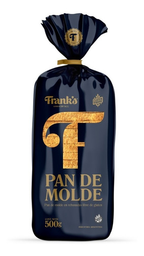 Pan De Molde Apto Celiacos Sin Tacc Franks Alimento