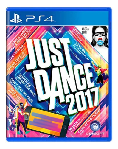 Just Dance 2017 Ps4 Usado Com Nota Fiscal Mídia Fisica