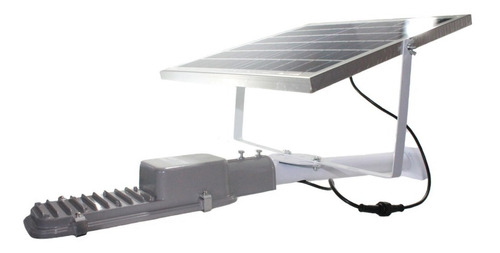 Foco Led 50 Watts Con Panel Solar Batería Incorporada 12hrs. 