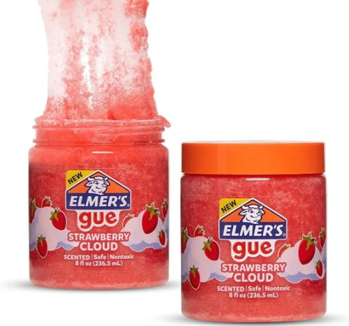 Imagen 1 de 4 de Slime Elmer's Nube De Fresa 236ml